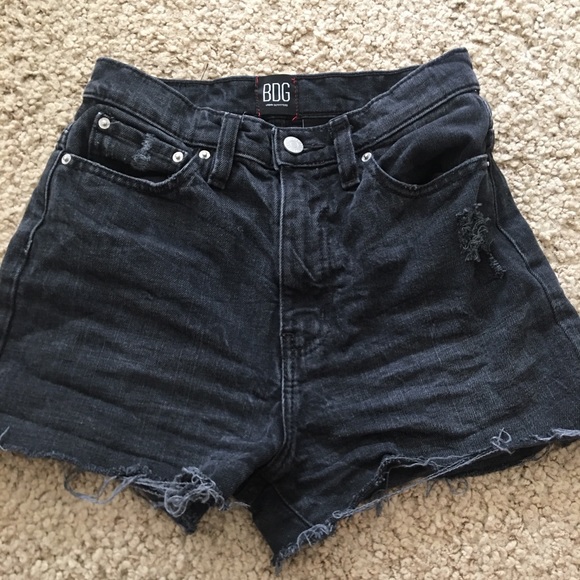 BDG Denim - black mom shorts